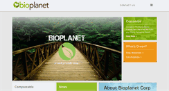 Desktop Screenshot of bioplanetproducts.com
